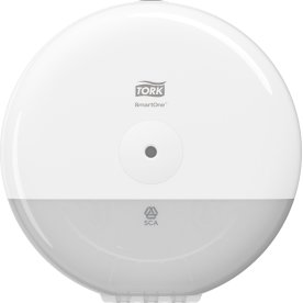 Tork T9 SmartOne Mini Dispenser toiletpapir, hvid