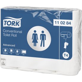 Tork Advanced T4 toiletpapir 2-lags, 24 ruller