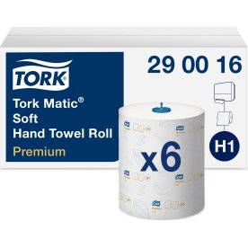 Tork H1 Premium Håndklædeark, 6 ruller 
