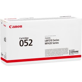 Canon CRG 052 lasertoner, sort, 3100s