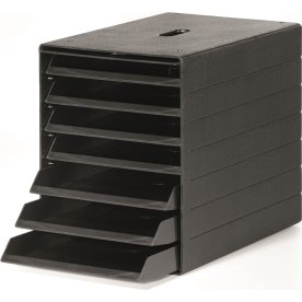 Durable Idealbox Plus lådskåp, 7, Svart