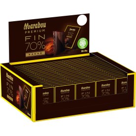 Marabou Premium mörk choklad mini, 120 x 10 g
