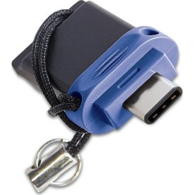 Verbatim Dual Drive USB/USB-C 64 GB, sort