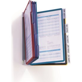 Durable Vario® 10 Väggställ, sorterade färger