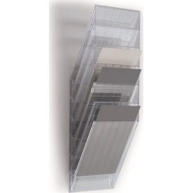 Blankettfack Durable Flexiboxx A4 Stående Transp.