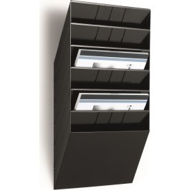 Broschyrhållare Durable Flexiboxx A4 Liggande Sv.
