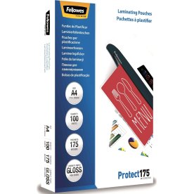 Lamineringsfickor Fellowes Protect A4 175mic Gloss