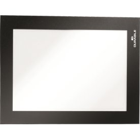 Durable Duraframe Magnetic A6, svart, 5 st.