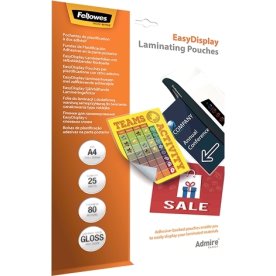Lamineringsfickor Fellowes Admire A4 80 micron