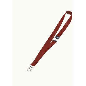 Durable textilhalsband 20 mm, röd