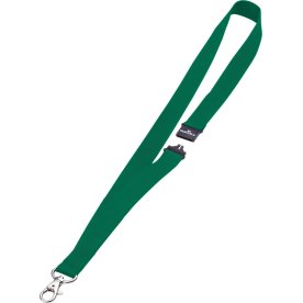 Durable textilhalsband 20 mm, grön