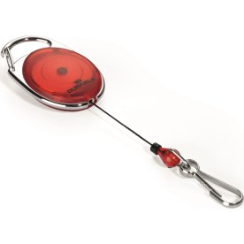 Durable Style jojohållare med metallhake, röd