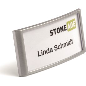 Durable Namnskylt med magnet 34x74 mm, 10 st.