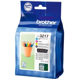 Bläckpatroner Brother LC3217VALDR BCMY 2200 s