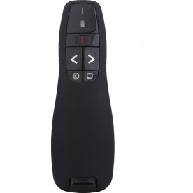 2.4 GHz USB wireless laser pointer, svart