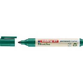 Edding 21 ecoline permanent märkpenna, grön