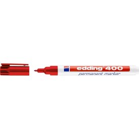 Edding 400 permanent märkpenna, röd
