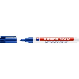 Edding 400 permanent märkpenna, blå