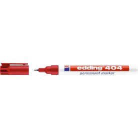 Edding 404 permanent märkpenna 0,75 mm, röd