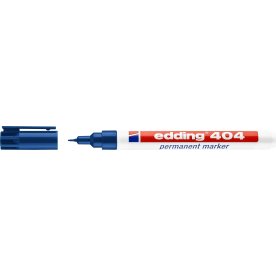 Edding 404 permanent märkpenna 0,75 mm, blå