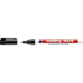 Edding 404 permanent märkpenna, 0,75 mm, svart