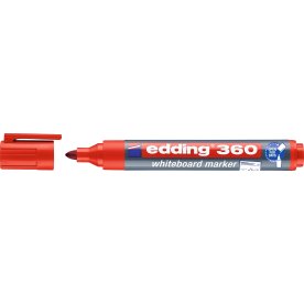 Edding 360 whiteboardpenna, röd
