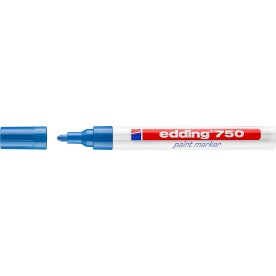 Edding 750 märkpenna, blå