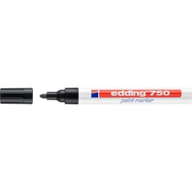 Edding 750 märkpenna, svart
