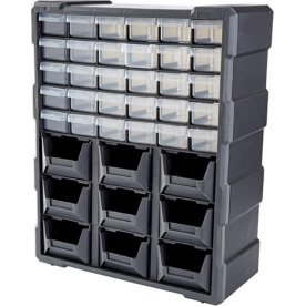 Probuilder öppen organisatör, 39 lådor