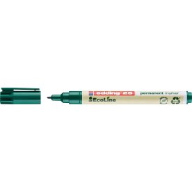 Permanent märkpenna Edding 25 Ecoline Grön