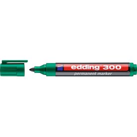 Permanent märkpenna Edding 300 Grön