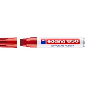 Permanent märkpenna Edding 850 Röd