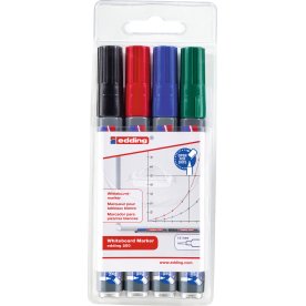 Whiteboardpenna Edding 250 4 färger