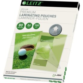 Lamineringsfickor Leitz GBC A4 80 mic