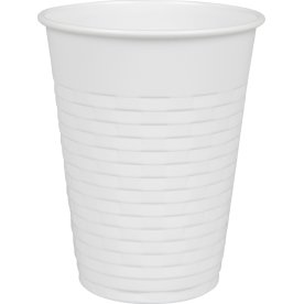 Automatbæger til drikkeautomater, 21 cl, hvid