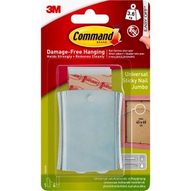 Tavelupphängning Command Jumbo Metall M. remsor