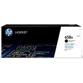 Lasertoner HP Color LaserJet 658A Svart