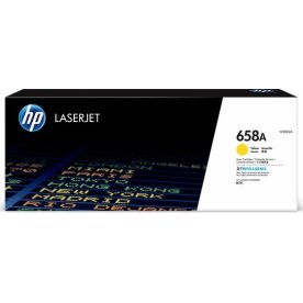 HP Color LaserJet 658A lasertoner, gul