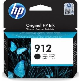 HP 912 sort blækpatron, blister, 300s.