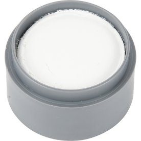 Grimas Ansigtsmaling, 15 ml, hvid