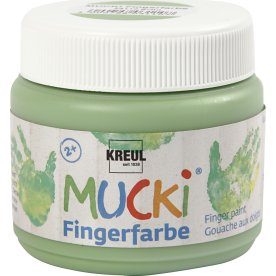 Fingerfärg Mucki 150ml grön
