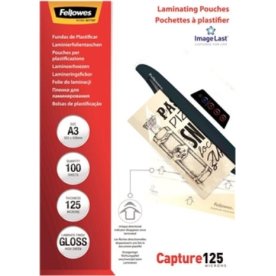 Lamineringsfickor Fellowes Capture 125 micron A3