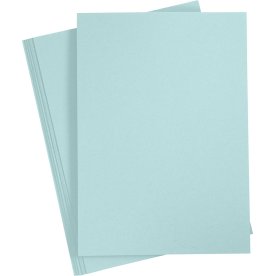 Happy Moments Papir, A4, 70g, 20 ark, lyseblå