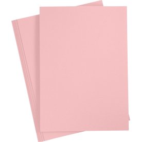 Happy Moments Papir, A4, 70g, 20 ark, lyserød
