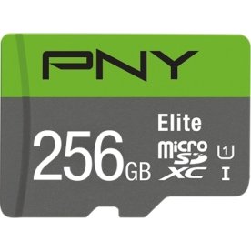 PNY MicroSDXC Elite 256GB Class 10 m/adapter