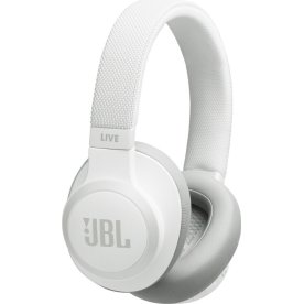 JBL LIVE 650BTNC trådløse hovedtelefoner, hvid
