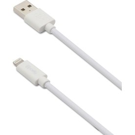 Lightning till USB-kabel Celly 3 meter Vit