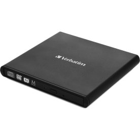 DVD-brännare Verbatim Transportabel USB 2.0 Svart