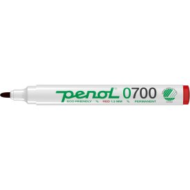 Permanent märkpenna Penol 0700 Röd