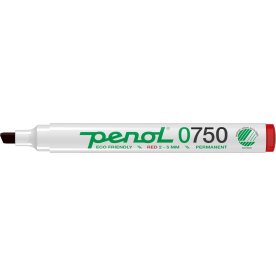 Permanent märkpenna Penol 0750 Röd